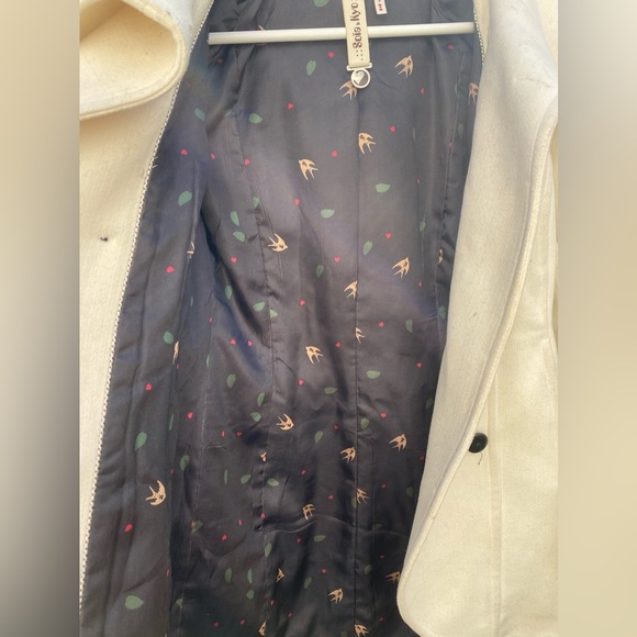 Soya & Kyo Double Breasted Wool Coat - Picture 5 of 5